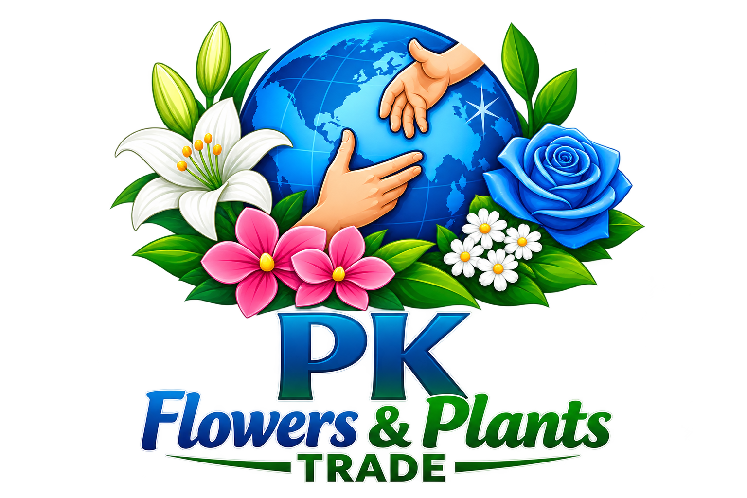 PK Flowers & Plants Trade logo